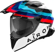 Airoh Commander 2 Doom, adventure helmet , color: White/Blue/Red/Black , size: XL