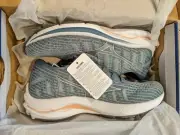 MIZUNO WOMEN’S WAVE RIDER 25 WAVEKNIT RUNNING SHOE QUARRY GRAY Mutiple Sizes