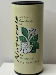 Avon Naturals Talc Gardenia 2.6 oz New Old Stock