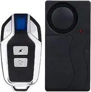 Wireless Bicycles Alarm - Scooter Alarm System, Motorcycle Security | Wireless Security with Remote Control, Anti Theft System for Bike Car Mobility Scooter Vehicles Door