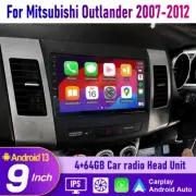 9'' Apple CarPlay Android auto For Mitsubishi Outlander 2006-12 Head Unit Radio (for: Mitsubishi)