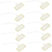 PHENOFICE 100Pcs Hanging Tags with String Blank Jewelry Tags for Clothes Shoes Easy to Use Durable Design for Business Art Crafts
