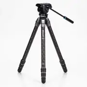 Benro Tortoise 34C Carbon Fiber 3 Series Tripod System with S4Pro Video Head