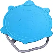 DimyFew Sensory Swivel Chair for Kids Rotating Seat Stool Sensory Integration Training Toy for Home Birthday Nursing Lawn Girls, Blue