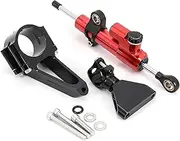 Motorcycle steering damper For CBR600RR CBR 600 RR CBR 600RR 2007-2016 Motorcycle Steering Damper Bracket Set Stabilizer Linear Dampers Mounting Support