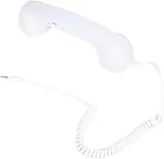 FUNOMOCYA Classic Handset Receiver Adjustable Tone Compatible with All Devices Phone Accessory for Enhanced Call Comfort