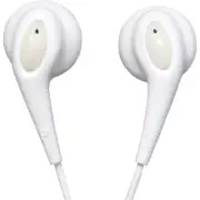 NAXA Electronics NE-925 WHITE JELLEEZE Hi-Fi Super Bass Digital Stereo Earphones