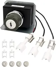 X Home 7628 Grill Igniter Kit for Weber Genesis 310 and 320 Gas Grills with Front Control (2011-2016), Easy to Replace