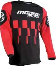 Moose Offroad Qualifier S25, jersey , color: Black/Red , size: XXL
