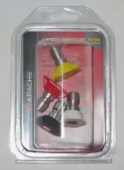 Apache 4.0 High Pressure Spray Tips 4000 PSI Max ~ 4 piece set