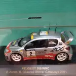 IXO PEUGOT 206 WRC 1/43