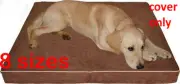 PETBED4LESS Durable Suede Pet bed dog bed replacement zipper cover