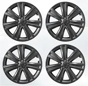 4PCS Compatible For TESLA Model Y 2019-2024 Vehicle Full Coverage Blade Wheel Cover Cap 19 Inch Hubcaps Automobile Replacement Accessories(Arachnid Style 4PCS)
