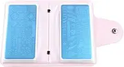FingerAngel Retangle Stamping Plates Organzier Pink Color Stamp Stamping Image Template Case for 6X12CM Fashion Design Plate Print Nail Art Template