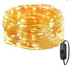 66ft Copper Wire Fairy Lights