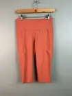 CALIA Women’s PowerMove High Rise Knee Crop Tights -Apricot Aura- Med NWT NEW