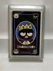 Vintage 1997 Sanrio Smiles Bad Badtz Maru 3.5" Playing Cards & Case SEALED