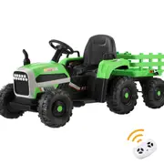 Mazam Kids Ride On Car Tractor 12V Electric Battery Toy Remote Control Green