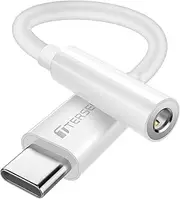 [T Tersely] Type-C USB C to 3.5mm Headphone Adapter Cable Jack, Audio Car AUX for iPhone 16/15 Pro/Max/Plus Samsung Fold/Flip 6 5 S25 S24 Google Pixel 9, for iPad 10th Pro Mini 6 Air