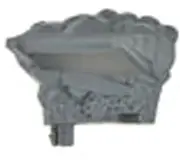 Replacement Part for Fisher-Price Thomas & Friends Trackmaster Avalanche Escape Set - BDP14 ~ Replacement Lower Gray Piece