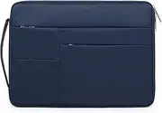 HYZUO 14-15 Inch Laptop Sleeve Bag for MacBook Air 15 M4 M3 M2, MacBook Pro 15, 15" Surface Laptop, XPS 14/15 Plus, Portable NoteBook Case for 14" HP Dell Lenovo ThinkPad Asus Acer, Navy Blue