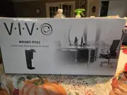 VIVO Black Under-Desk And Wall PC Mount Desk Computer Case Holder W/ 135 Swivel