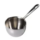 304 Stainless Steel Milk Pot 150/300ml Milk Butter Warmer Pot Lightweight haFJp
