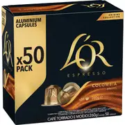 L'OR Espresso Colombia Intensity 8 Coffee Pods 50 pack
