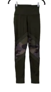 Offline by Aerie Womens Size Small Olive High Rise Activewear Compression Pants