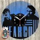 LED Vinyl Clock Fargo LED Light Vinyl Record Wall Clock LED Wall Clock 4442