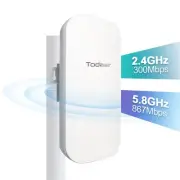 2025 Outdoor WiFi Extender Plus,Signal Booster Long Range 5G, Up to 1200Mbps ...