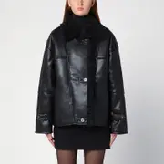 [THE GARMENT] Brooklyn Aviator black jacket 10 UK Black