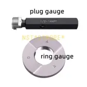 For 1PC RC R NPT1/8 1/4 3/8 1/2 3/4 1-inch ZG tooth gauge Plug gauge ring gauge