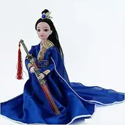 Decoration East, Doll Collection Doll with Chinese Ancient Costume, Doll Costume and with Elf Hair Exquisite Silk East,R,30cm/4204 (Color : P, Size : 30cm)