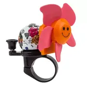 Sunlite Windmill Bicycle Bell-White/Red