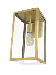 Southampton 1 Light Large Wall Bracket in Solid Brass