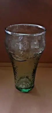 COCA COLA PROMOTIONAL GLASS FROM THE NINETIES AS NEW CONDITION