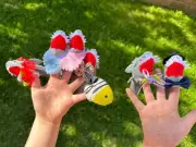 7pcs Baby Shark Finger Puppets Nursery Rhyme Baby Mummy Daddy Grandma Do-Do