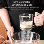 Flour Sieve Fine Mesh Stainless Steel 40 Mesh Flour Sifter for Baking Cake