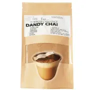 ROASTED DANDELION CHICORY POWDER BLEND - DANDY CHAI - Organic Coffee alternative