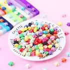 Origami Star Kit Shiny Decorations Handmade Paper Stars Colorful Diy Solid Color