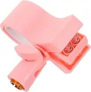 Kisangel Stylish Pink Microphone Clamp for Desktop Stands Durable Copper Thread Holder with Wide Compatibility for Streaming Meetings and Singing
