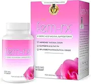 HPD Rx Fem-Rx - Boric Acid - Balance Yeast and Support The Vaginal Environment - Vaginal pH Balance
