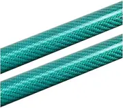 Auto Struts With Springs Compatible With VW Scirocco Hatchback 2008-2017 Rear Tailgate Trunk Boot Lift Supports Shock Damper Rod(Green Carbon Fiber)