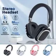 Noise Reduction Wireless Headset Hifi Stereo Headphones