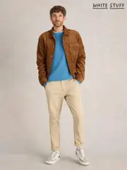 White Stuff Blue Attadale Crew Neck Jumper (E75399) | $104