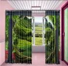 Giant Trunk In A Circle 3D Curtain Blockout Photo Printing Curtains Drape Fabric