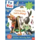 Pip and Posy: Come On, Let's Play! (貼紙書)/Pip and Posy Pip and Posy TV Tie-In 【禮筑外文書店】