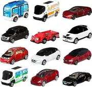 Cars, Matchbox Electric Drivers 12-Pack, Set of 12 Toy Electric Vehicles in 1:64 Scale, Plastic Free Packaging (Styles May Vary)