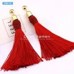 若蘭小店 歐美新款時尚長款氣質耳環女2018FASHION WOMEN TASSEL EARRINGS